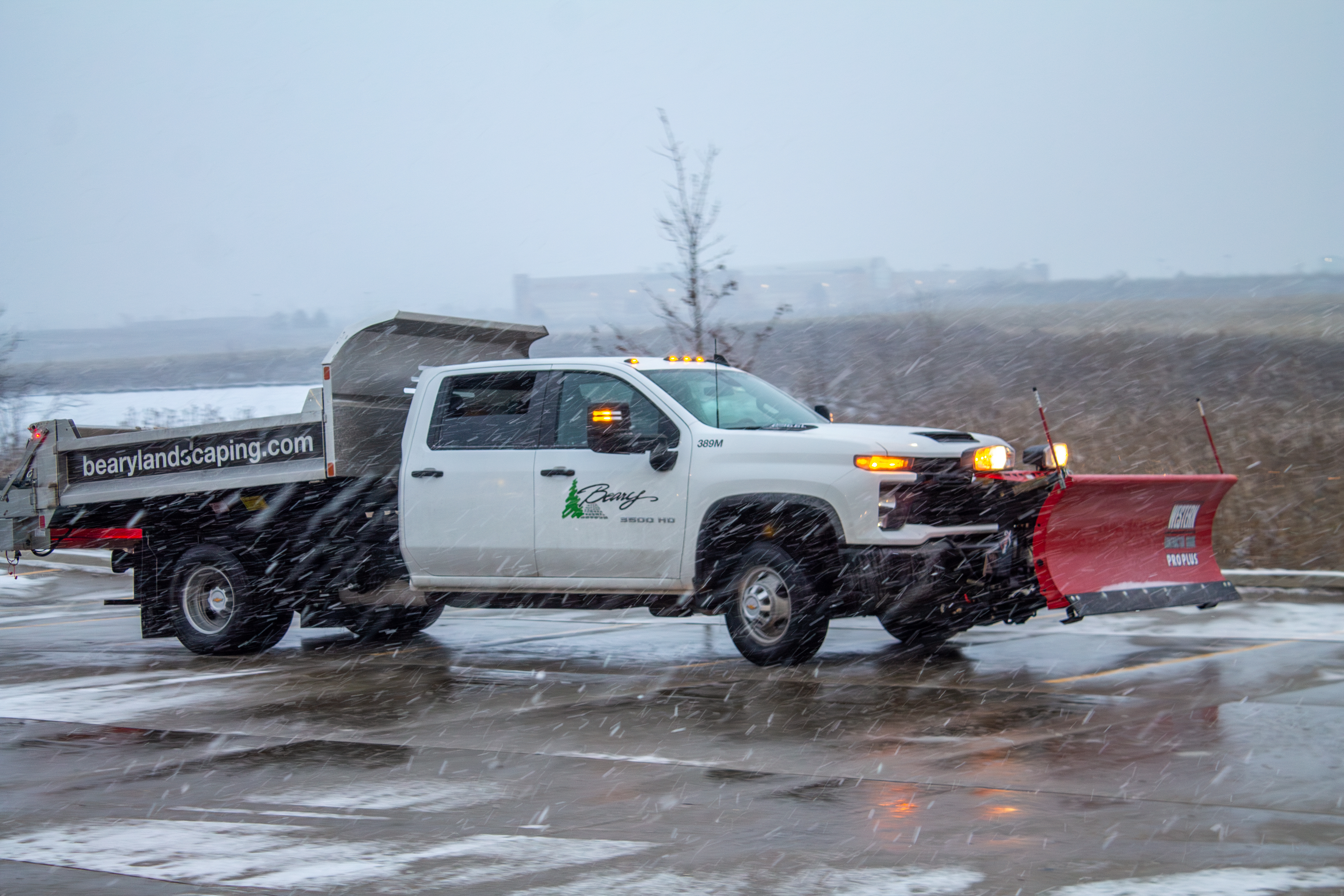 Snow Work 5 snow hauling